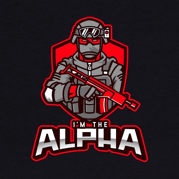 I'm The Alpha (10) by CavemanMedia